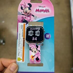 NWT Disney Minnie Mouse LED Watch